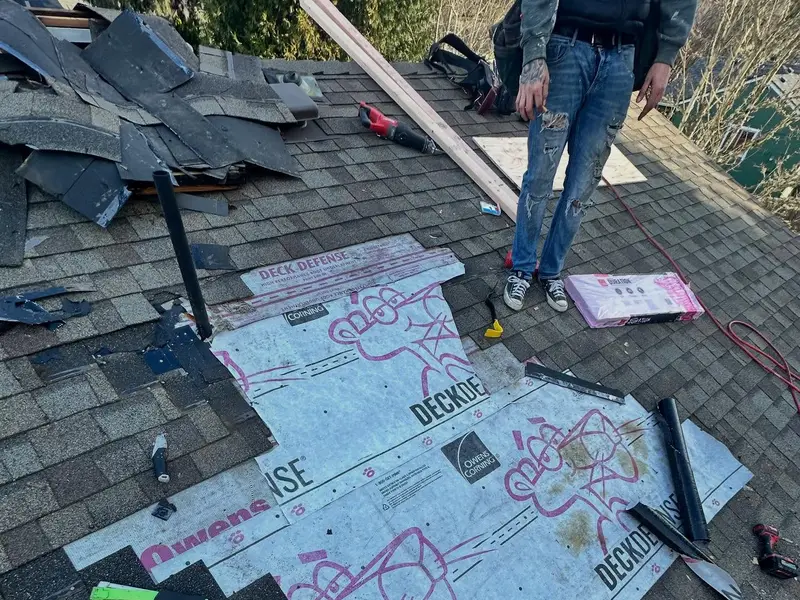 Roof and gutter cleaning by All City Exteriors LLC near Portland, OR